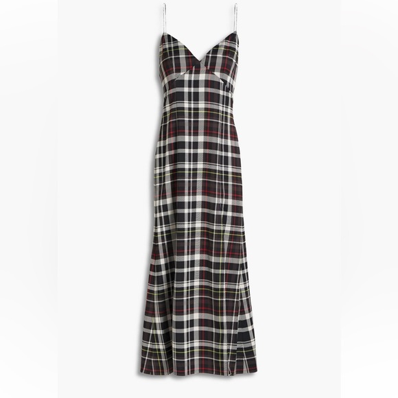 ALICE+OLIVIA SATIN MIDI DRESS - Picture 11 of 16